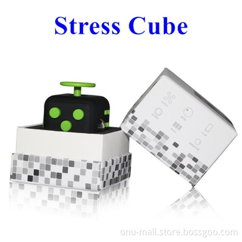 CE RoHS EN71 Approved Anti Stress Fidget Cube Toy Spinner